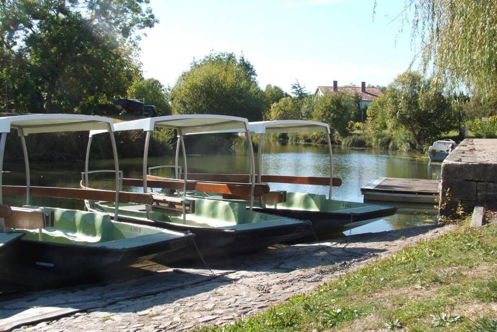 فيلا Gite Aniel Meuble Au Coeur Du Marais Poitevin Maille  المظهر الخارجي الصورة